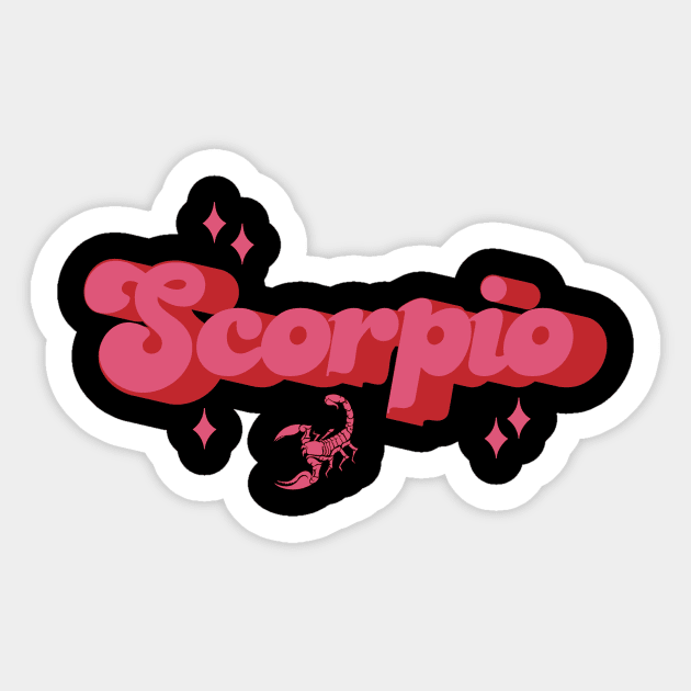 Scorpio | Scorpio Girl Sticker by Oiyo